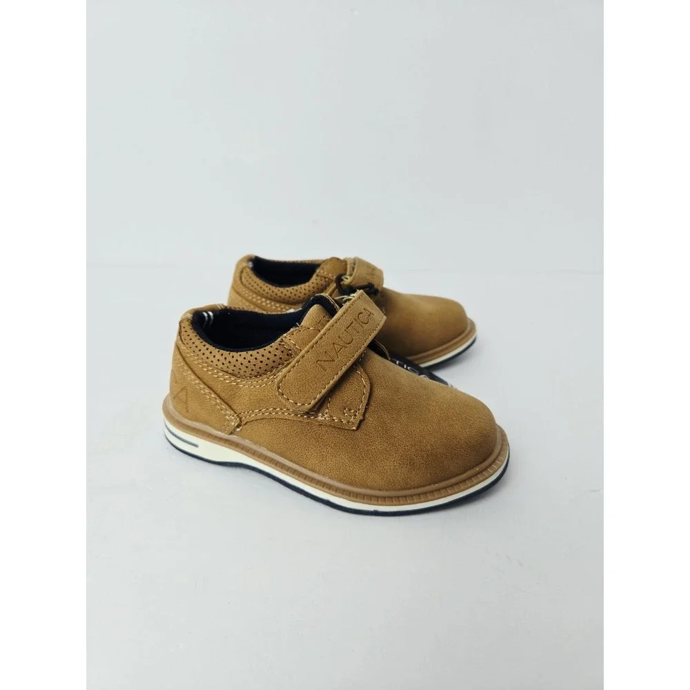 Nautica Toddler Shoes sz 5 tan Madaket 2 NWT